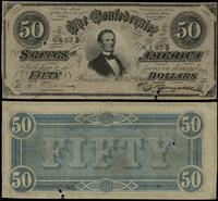 50 dolarów 17.02.1864, seria A, numeracja 64835,
