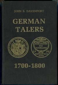 wydawnictwa zagraniczne, John S. Davenport - German Talers 1700-1800; bardzo rzadki katalog niemiec..
