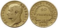 40 franków 1806 A, Paryż, złoto 12.83 g, Fr. 481