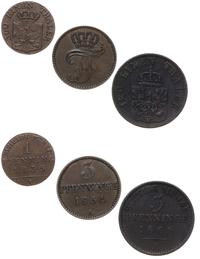 zestaw 3 monet, Berlin, w skład zestawu wchodzą: