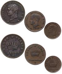 zestaw 3 monet, w skład zestawy wchodzą: 1 cente