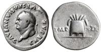 denar 77-78, Rzym, Aw: Głowa cesarza w lewo, CAE