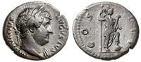 denar 125-128, Rzym,  Aw: Popiersie Hadriana w p