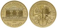50 euro 2016, Filharmonia Wiedeńska, złoto 15.56