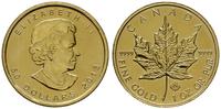 50 dolarów 2013, liść klonowy, złoto 31.11 g pró