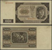 500 złotych 1.07.1948, seria AH, numeracja 71123