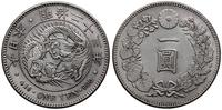 1 jen 1890 (rok 23), srebro 26.98 g, KM A25.3Yr.