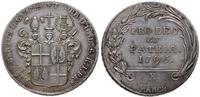 talar 1795, Fulda, srebro 28.04 g, lekko justowa