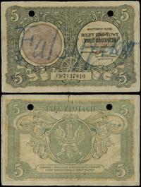 5 złotych 1.05.1925, seria F 7137840, fals z epo