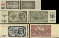 zestaw 4 banknotów z 1948 roku, nominały 2, 20, 