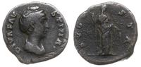denar pośmiertny po 141 r., Rzym, Aw: Popiersie 