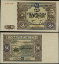 50 złotych 15.05.1946, seria N, numeracja 974392