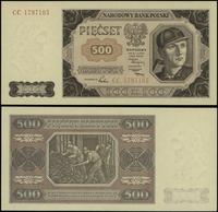 500 złotych 1.07.1948, seria CC, numeracja 17971