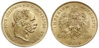 4 floreny = 10 franków 1892 1892, Wiedeń, NOWE B