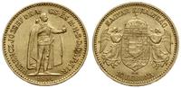10 koron 1894 KB, Kremnica, złoto 3.39 g, Herine