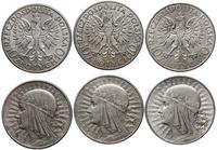 Polska, zestaw: 3 x 10 złotych;, 1932