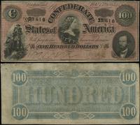 100 dolarów 17.02.1864, seria B, numeracja 23610
