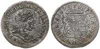 ort 1674 HS, Królewiec, rzadki typ monety, Schrö