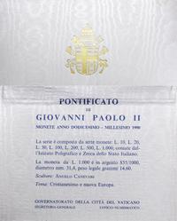 Watykan (Państwo Kościelne), zestaw rocznikowy, 1990