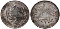 8 reali 1896, Zacatecas, srebro 26.90 g, czyszcz