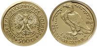 500 złotych 2000, Warszawa, Orzeł Bielik, złoto 