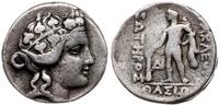 tetradrachma po 148 pne, Aw: Głow Dionizosa w pr