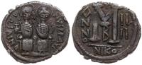 Bizancjum, follis, 568-569