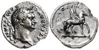 denar 76-77, Rzym,  Aw: Głowa cesarza w prawo, C