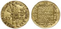 dukat 1763, złoto 3.50 g, Purmer Ut26, Delmonte 