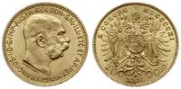 10 koron 1911, Wiedeń, złoto 3.39 g, Herinek 390
