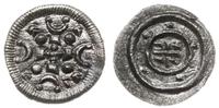 denar 1204-1205, Aw: Krzyż, w polach kropki i pó