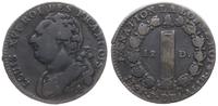 12 denarów 1791 A, Paryż, miedź, 12.20 g, Gadour