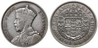 Nowa Zelandia, 1/2 korony, 1934