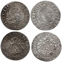 Prusy Książęce 1525-1657, lot 2 x grosz, 1535, 1538