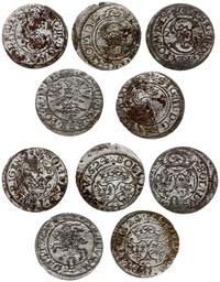 Polska, lot 5 monet; Wilno - szelągi 2 x 1623 i 2 x 1624, oraz Ryga 1621 ?