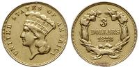 3 dolary 1878, Filadelfia, złoto próby '900', 4.