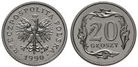 Polska, 20 groszy, 1990
