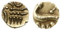 fanam 1795-1850, złoto 0.31 g, średnica 7 mm, Mi
