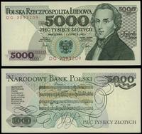 5.000 złotych 1.06.1982, seria DG, numeracja 309