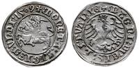 półgrosz 1509, Wilno, pięknie zachowana moneta, 