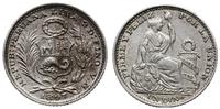 1 dinero 1897 VN, Lima, srebro próbny '900', 2.4