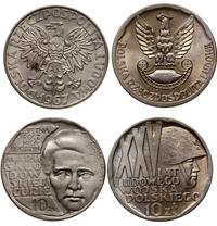 2 x 10 złotych 1967, 1968, Warszawa, Maria Skłod