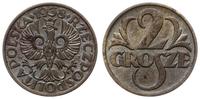 2 grosze 1928, Warszawa, ładnie zachowana moneta