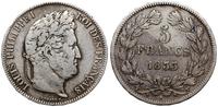 5 franków 1833 W, Lille, popiersie autorstwa Dom