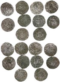 zestaw 10 denarów, denary z lat: 1533, 1545, 154