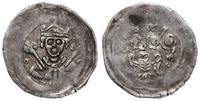 fenig 1215-1250, Władca z dwoma berłami zakończo