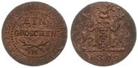 grosz  1809, Gdańsk, moneta wytrawiona, AKS 1, J