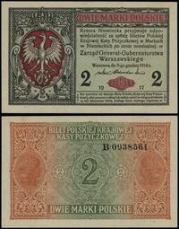 2 marki polskie 9.12.1916, Generał, "Biletów" se
