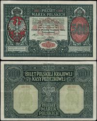 500 marek polskich 15.01.1919, numeracja 431772,