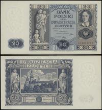20 złotych 11.11.1936, seria AO, numeracja 40157